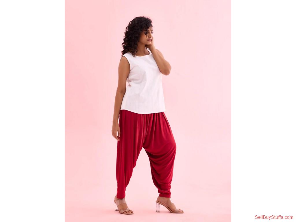 Chennai Elegant Comfort with Go Colors Patiala Pants for Women