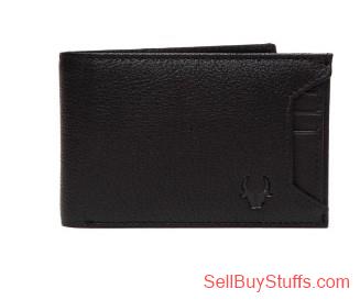 Mumbai WildHorn Men Black Genuine Leather Wallet