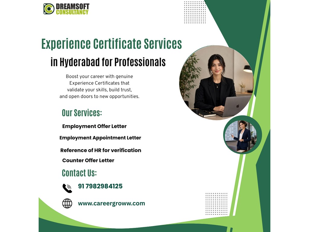 Australia Classifieds Career Documentation And Experience Certificates In Hyderabad