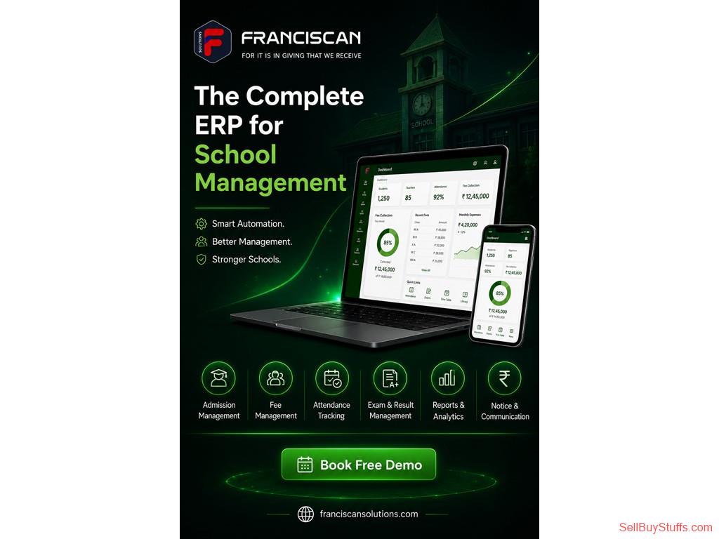 Delhi School ERP Software by Franciscan — Award-Winning Platform