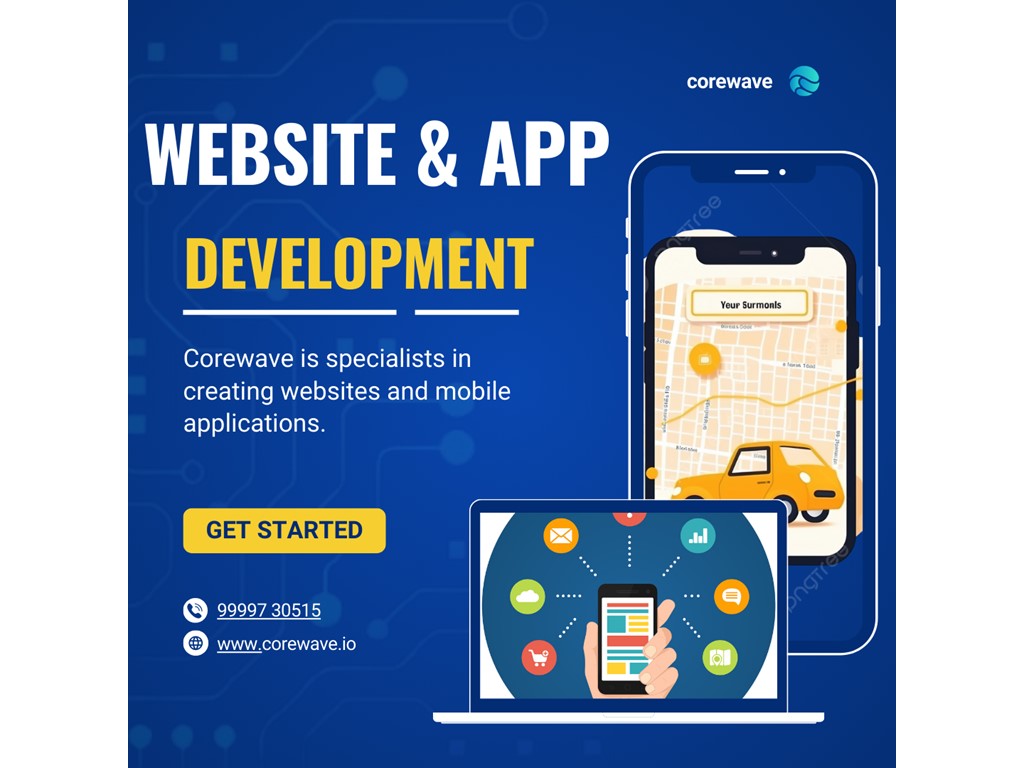 Delhi Elevate Your Business with Corewave, a Top Mobile App Development Company Noida.