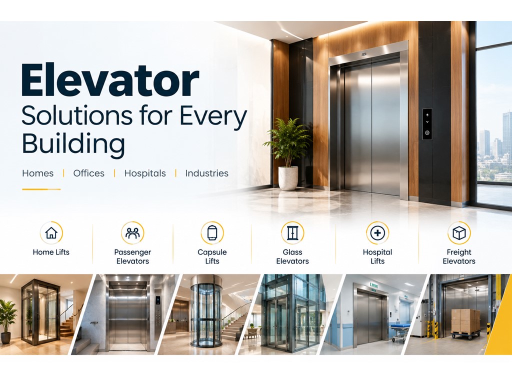 Delhi Home & Passenger Elevator Solutions for Residential and Commercial Buildings