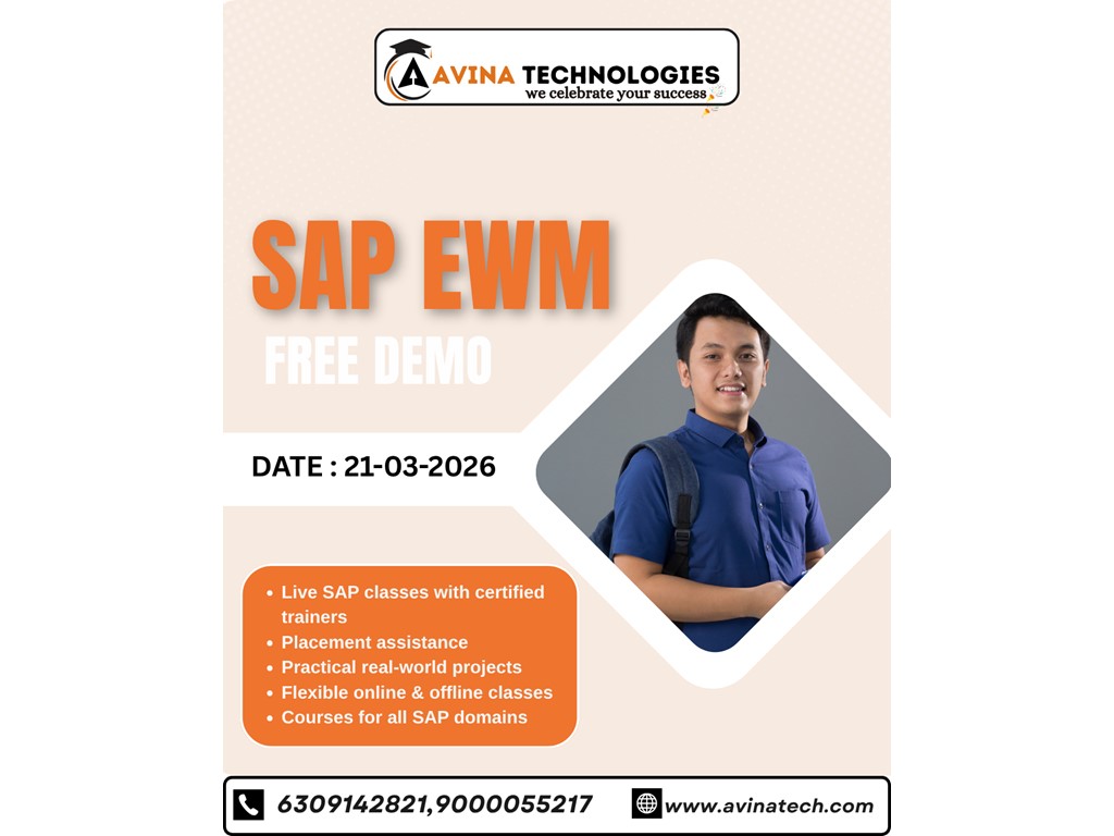 Australia Classifieds Avina Technologies – SAP Training in Hyderabad with Practical and Real-Time Learning
