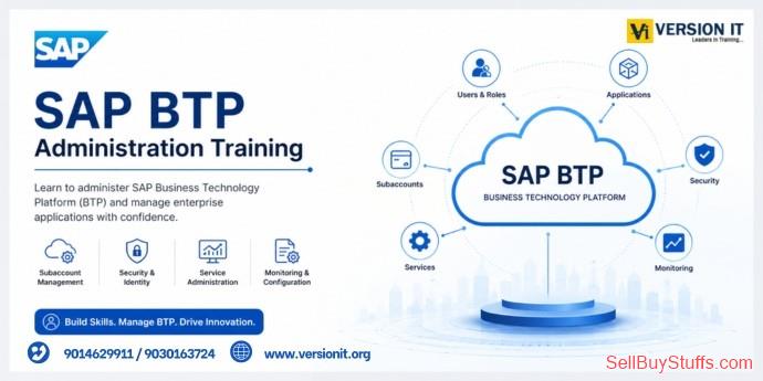Australia Classifieds SAP BTP ADMIN Training in Hyderabad at Version IT | SAP BTP Administration and Security Course.