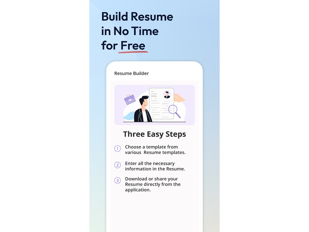 Indore My Resume Builder CV maker App-Create resume on Mobile for free. 