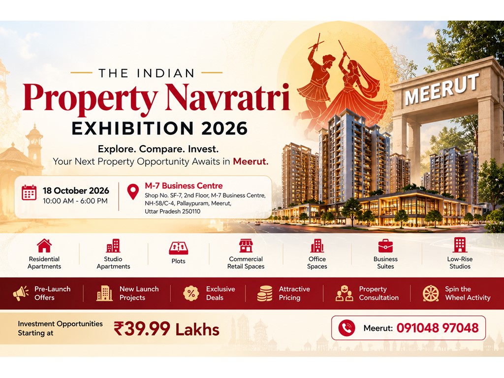 Australia Classifieds Indian Property Navratri Exhibition in Meerut on 18 October 2026