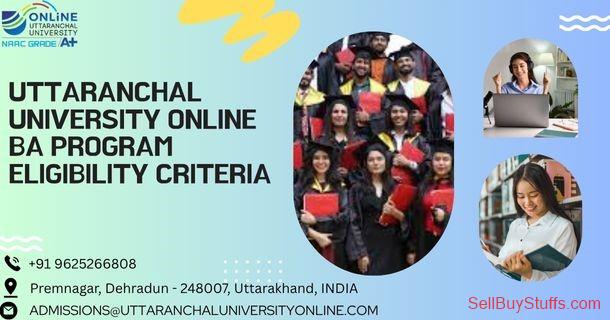 Dehradun uttaranchal university online ba program eligibility criteria