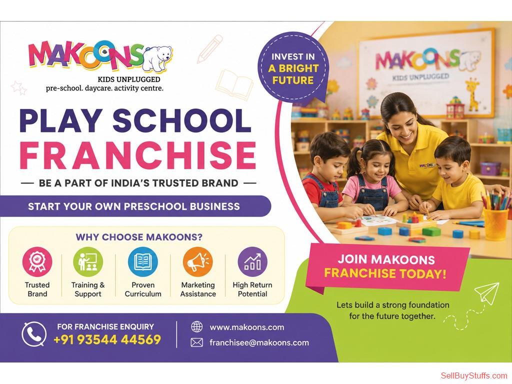 Delhi Makoons Play School Business Franchise 