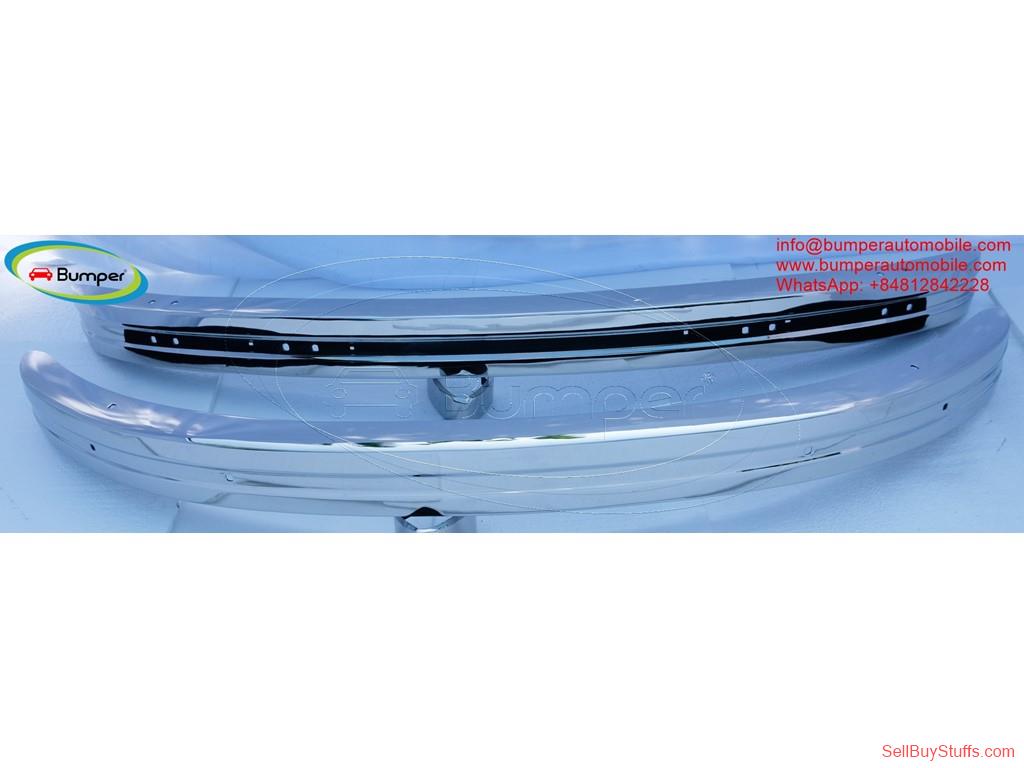Delhi Volkswagen Beetle bumper type (1968-1974) by stainless steel  (VW Käfer Stoßfänger satz) new
