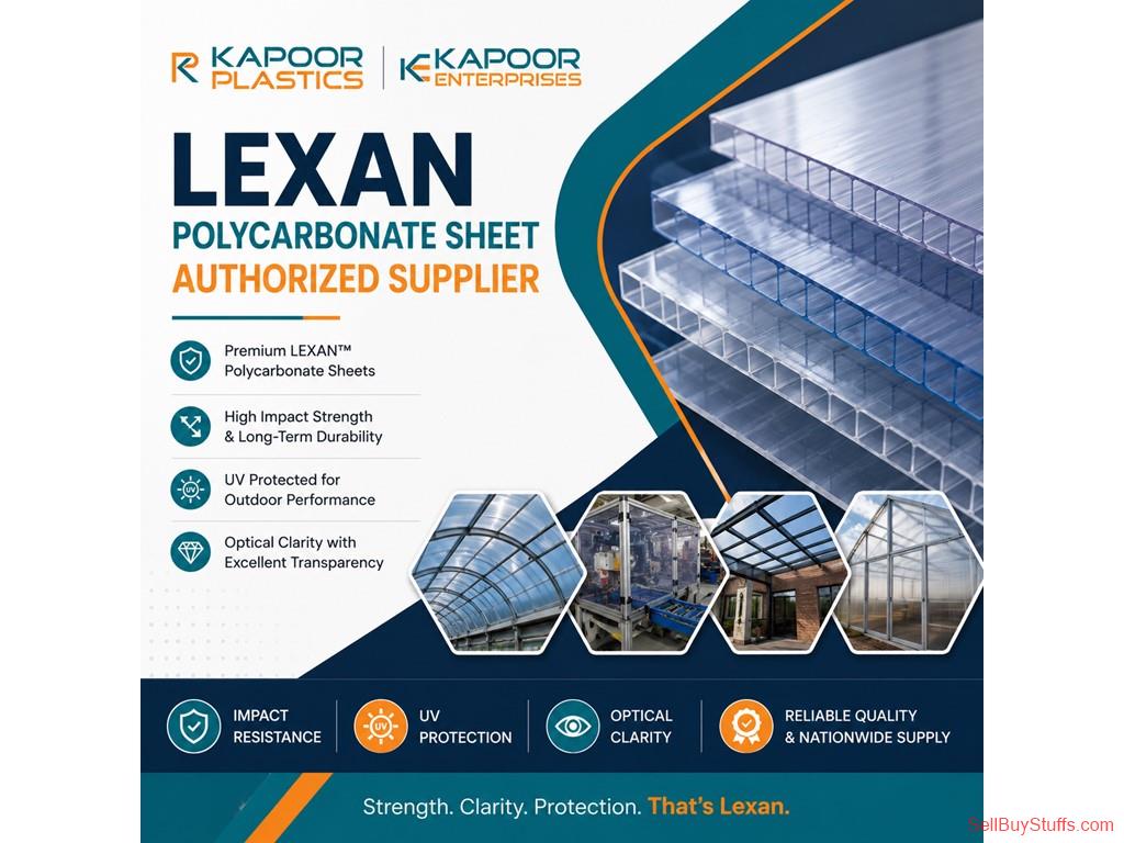 Delhi Lexan Polycarbonate Sheet Authorized Supplier