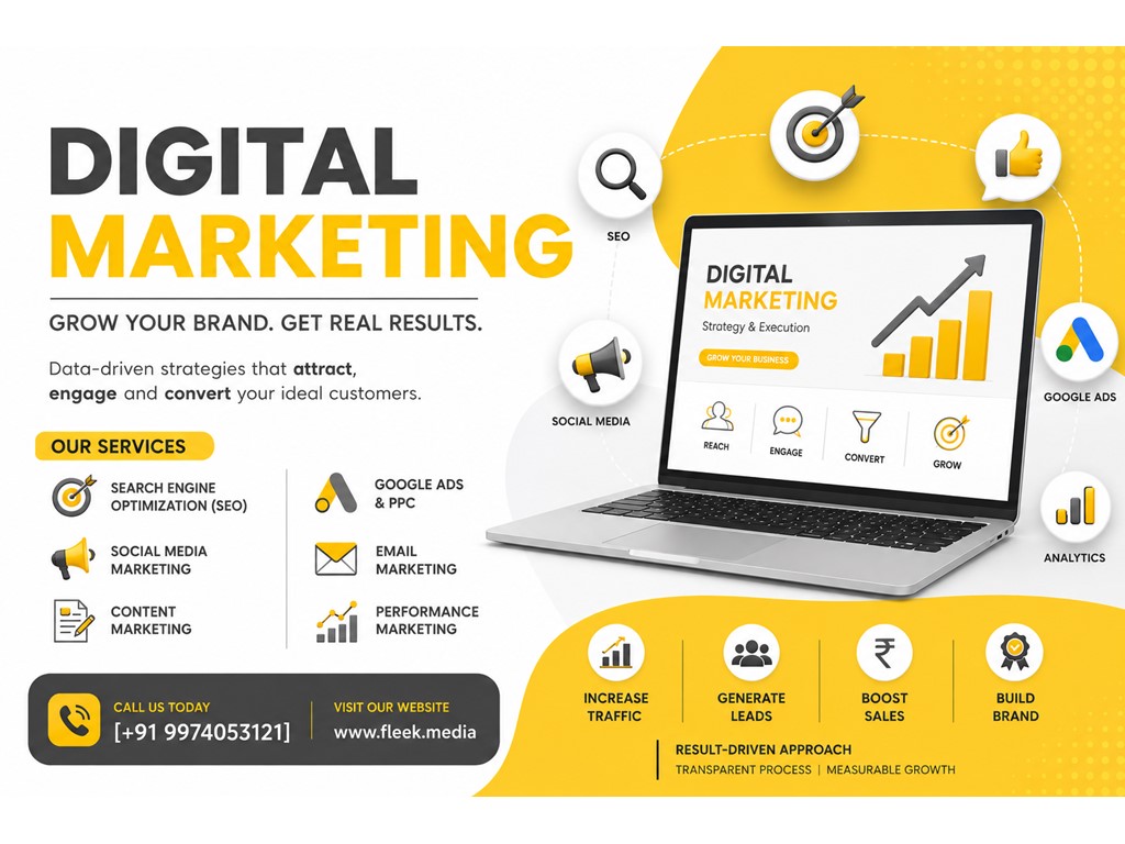 Ahmedabad Full-Service Digital Marketing and Branding Agency | Fleek Media