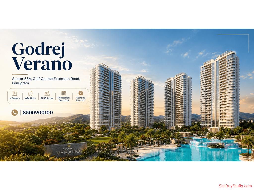 Gurgaon Godrej Verano 5 BHK Flats for Spacious Family Living
