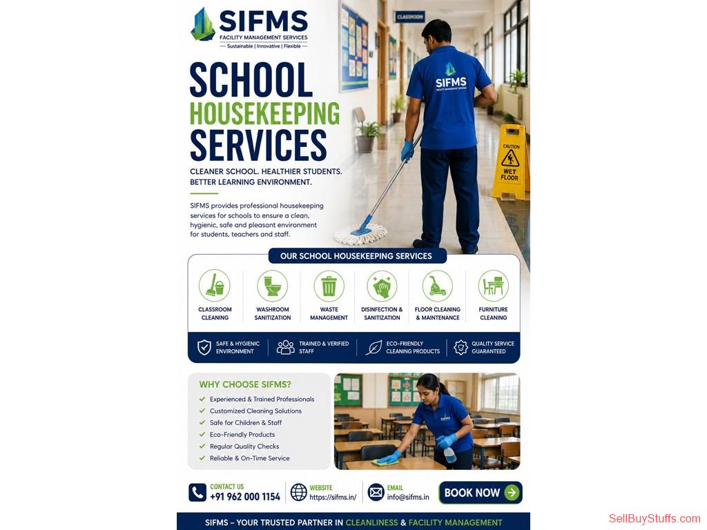 Australia Classifieds School Housekeeping Services in Bangalore | Commercial & Industrial Cleaning | SIFMS