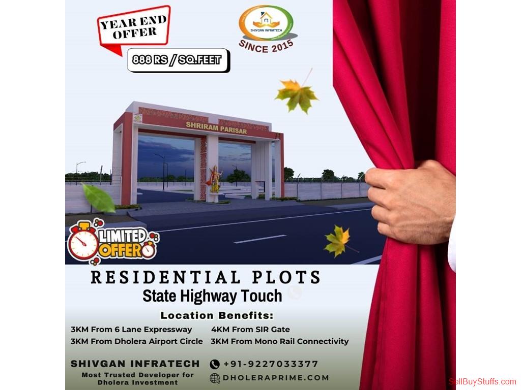Ahmedabad State Highway Touch Residential Plots in Dholera  