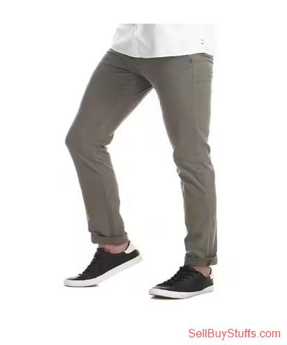 Mumbai Slim Fit Trousers with Insert Pockets