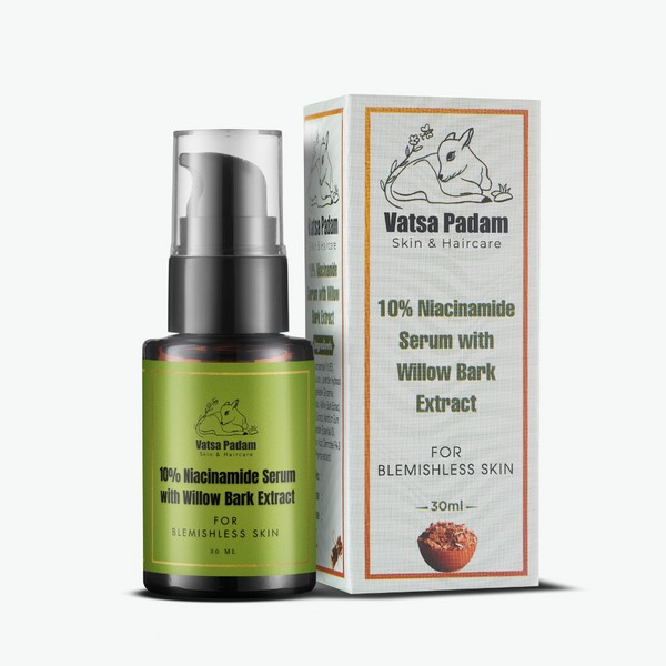 Pune Buy Niacinamide Facial Serum 10% with Natural Willow Bark