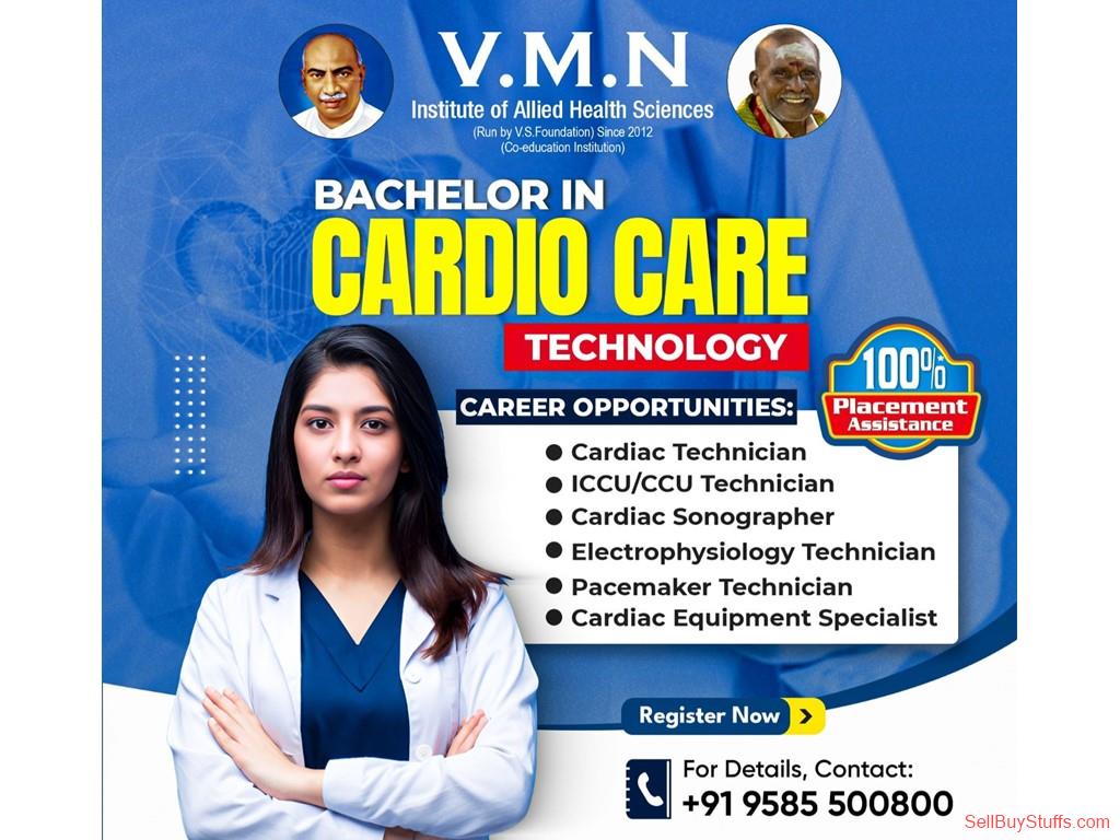 Premium Cardiac Care Technology Course in Madurai | V.M.N. Allied Health Premium Cardiac Care Technology Course in Madurai | V.M.N. Allied Health