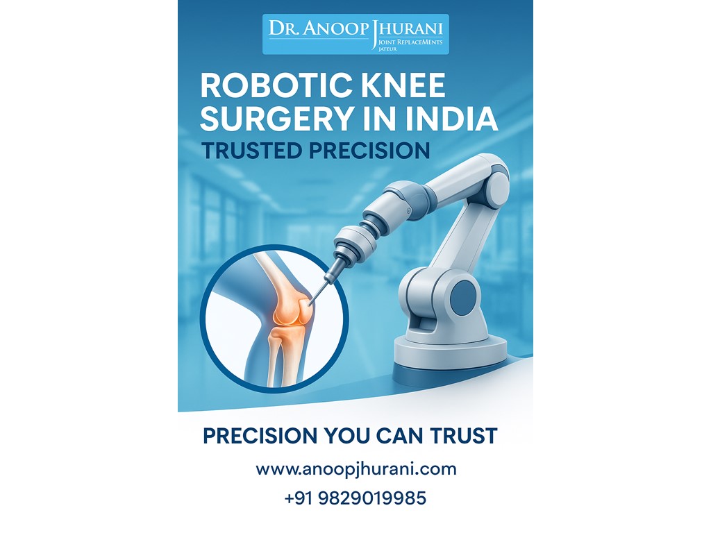 Robotic Knee Replacement in India – Precision You Can Trust Robotic Knee Replacement in India – Precision You Can Trust