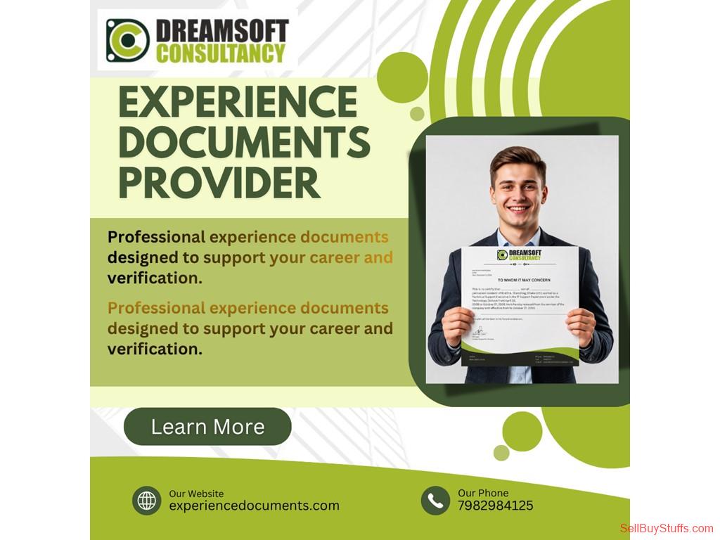 Delhi We provide professional experience certificates