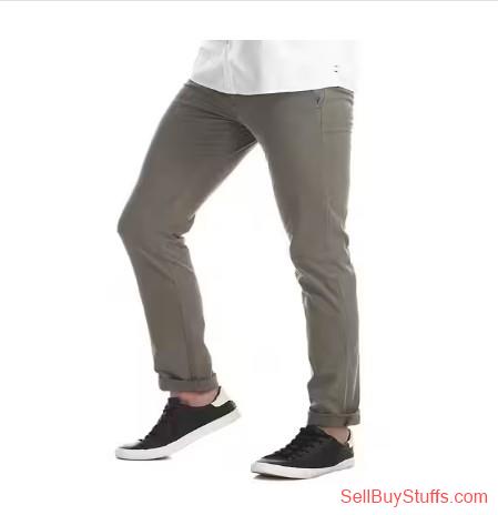 Mumbai Slim Fit Trousers with Insert Pockets