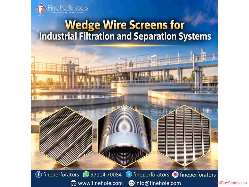 Asola Wedge Wire Screens for Industrial Filtration and Separation Systems