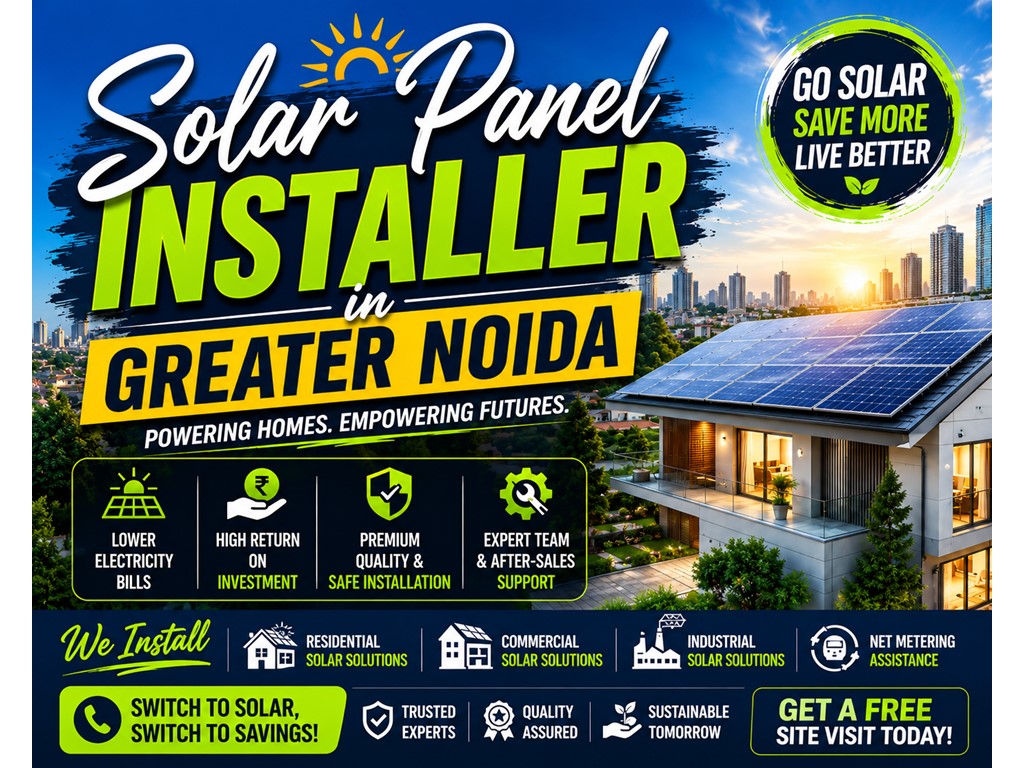 NOIDA Best Solar Panel Installer in Greater Noida