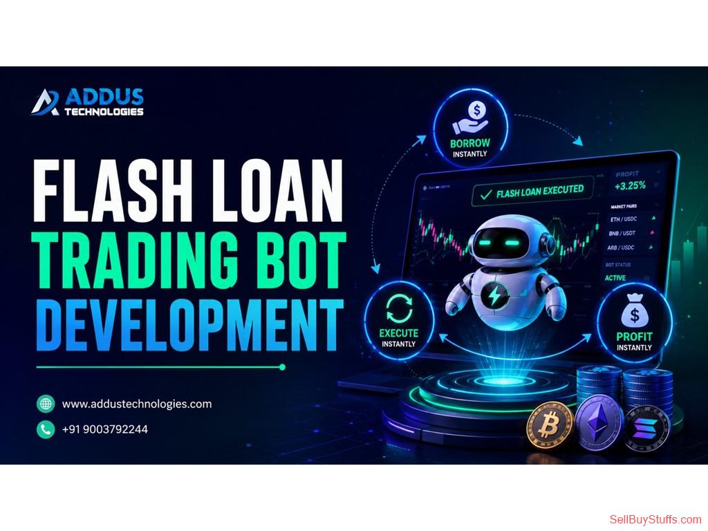 Delhi Leading Flash Loan Trading Bot Development for DeFi Businesses 