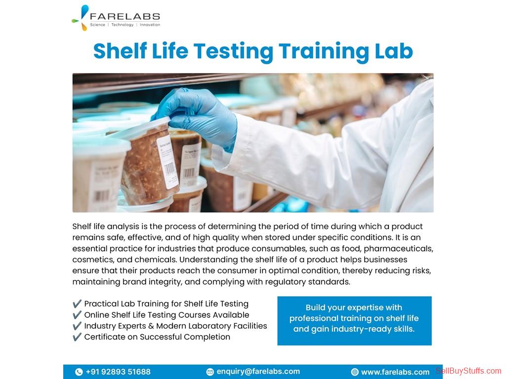 Australia Classifieds Shelf Life Testing Lab Training | Practical & Online Courses in India 