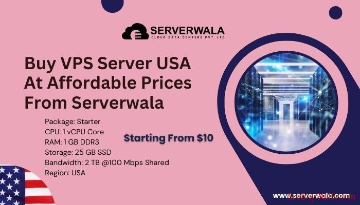 Mumbai Buy VPS Server USA At Affordable Prices From Serverwala