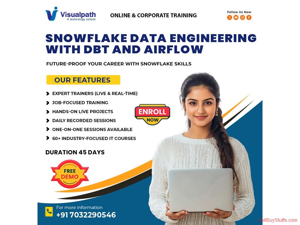 HYDERABAD-TELANGANA Snowflake Data Engineering Training Hyderabad | Visualpath