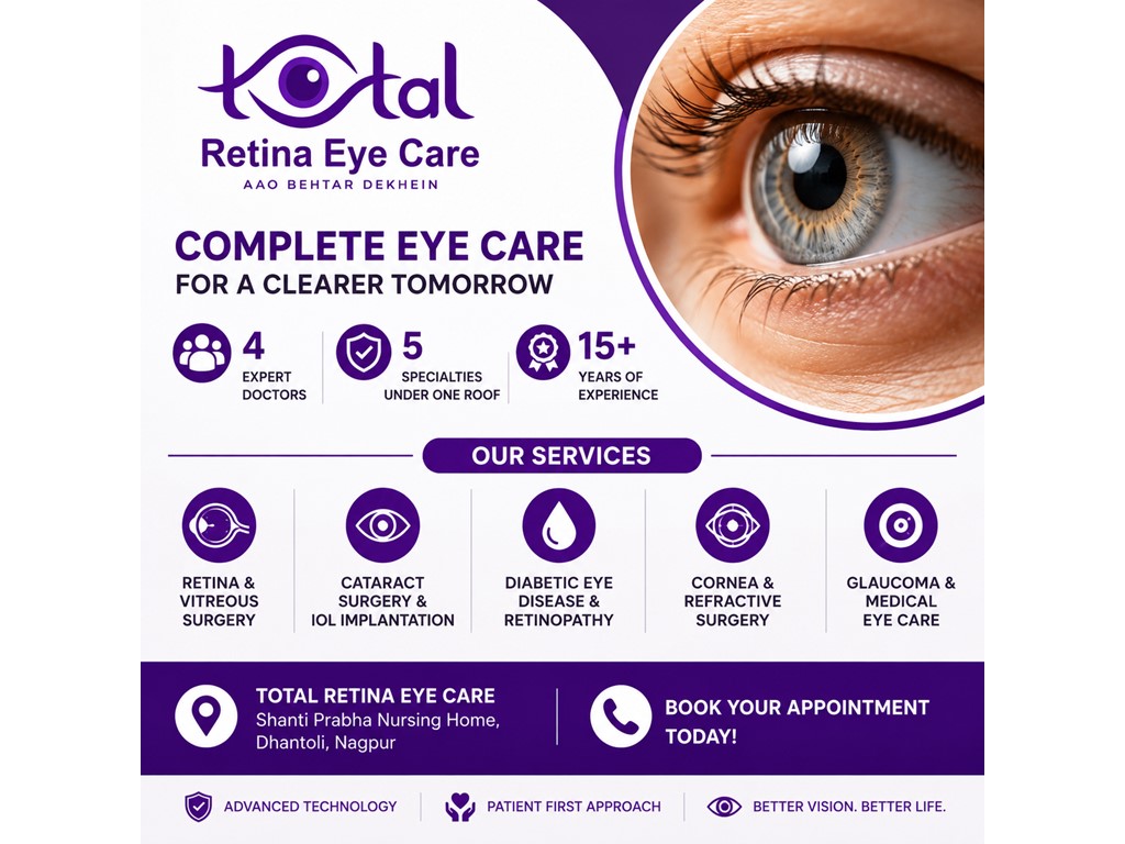 Nagpur Retina Specialist in Nagpur | Total Retina Eye Care – Expert Vitreoretinal Surgery