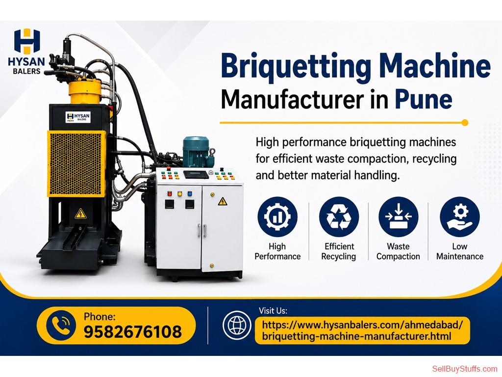 Ahmedabad Briquetting machine manufacturer in Ahmedabad |Hysan Balers