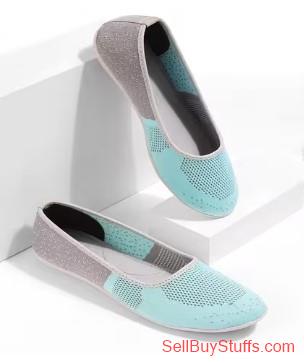 Kalyan Knitted Slip-On Ballerinas