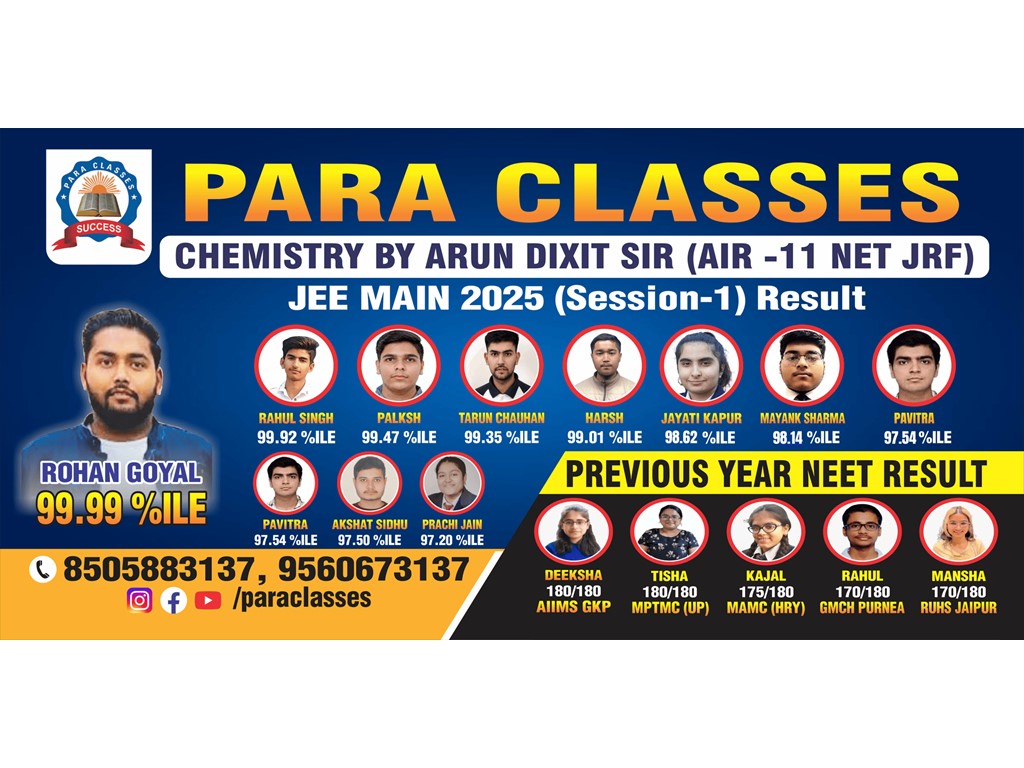 Faridabad Best Chemistry Teacher for NEET 