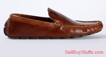 Mumbai Driver Loafers with Moc-Stitch Upper