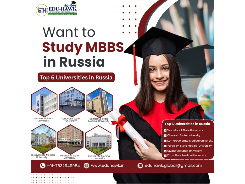 Australia Classifieds Study MBBS in Russia 2026 | Admission Assistance by EduHawk Worldwide Consultancy (EduHawk Worldwide Consultancy, India, Other Countries)