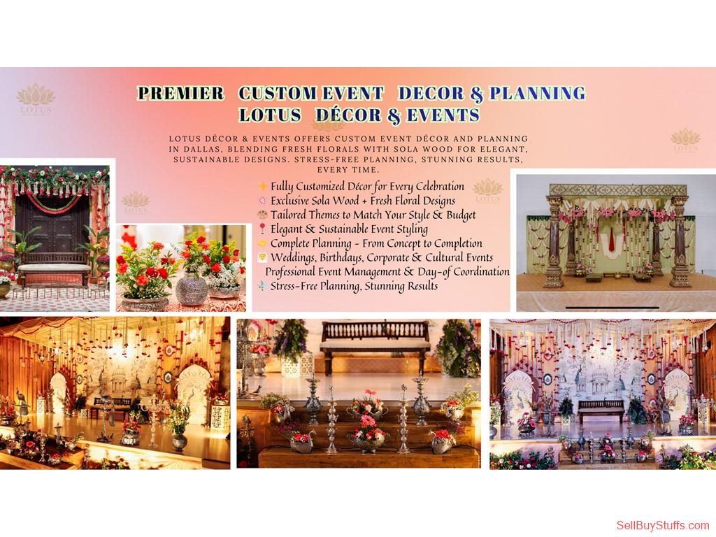 Sustainable Wedding Décor with Fresh & Wood Flowers in Dallas Sustainable Wedding Décor with Fresh & Wood Flowers in Dallas
