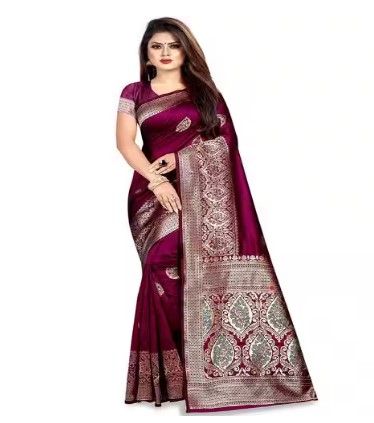 Mumbai Floral Saree with Blouse Piece