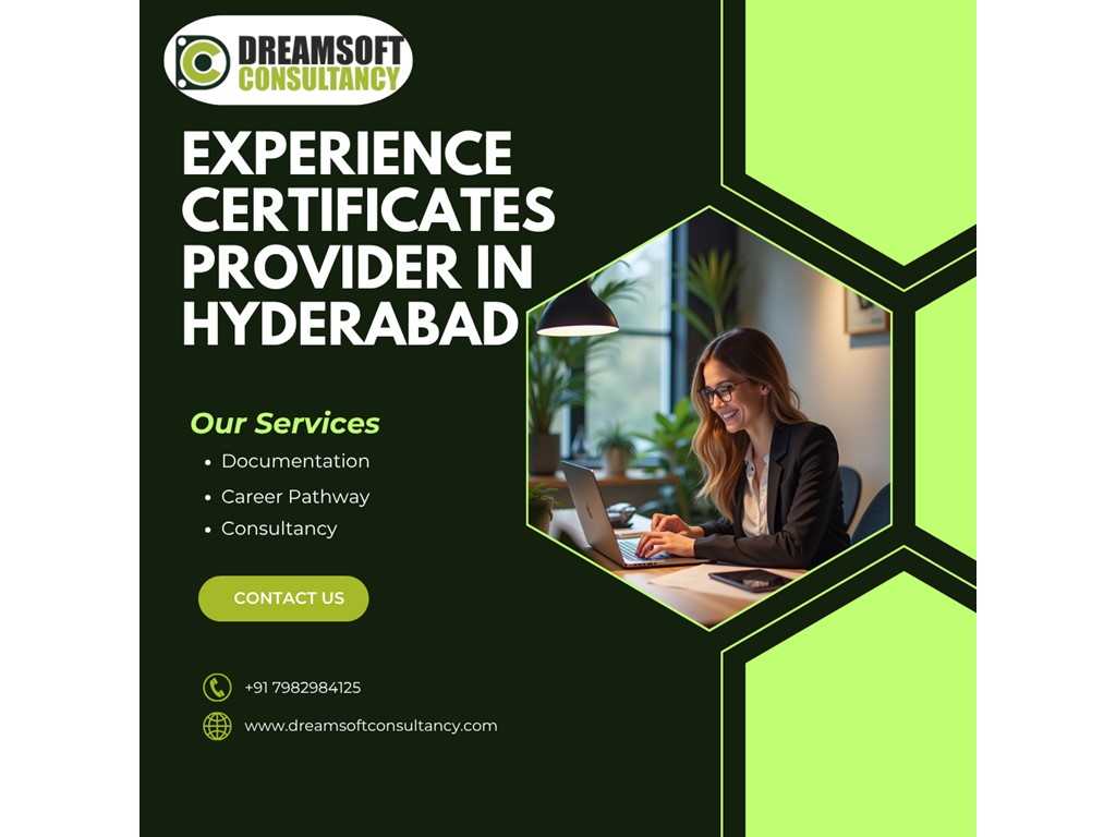 HYDERABAD-TELANGANA Experience Certificate Provider in Hyderabad