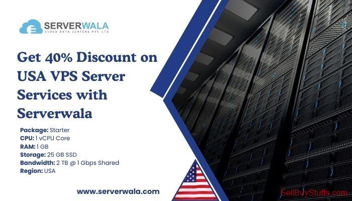 Ahmedabad Get 40% Discount on USA VPS Server Services with Serverwala