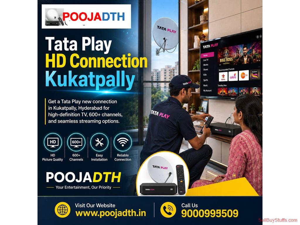 HYDERABAD-TELANGANA Tata Play HD Connection Kukatpally
