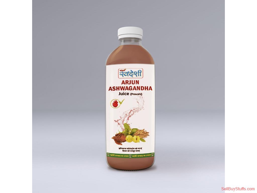 Sonipat Arjun Aswagandha Juice: Ayurvedic for Good Health and Energy 
