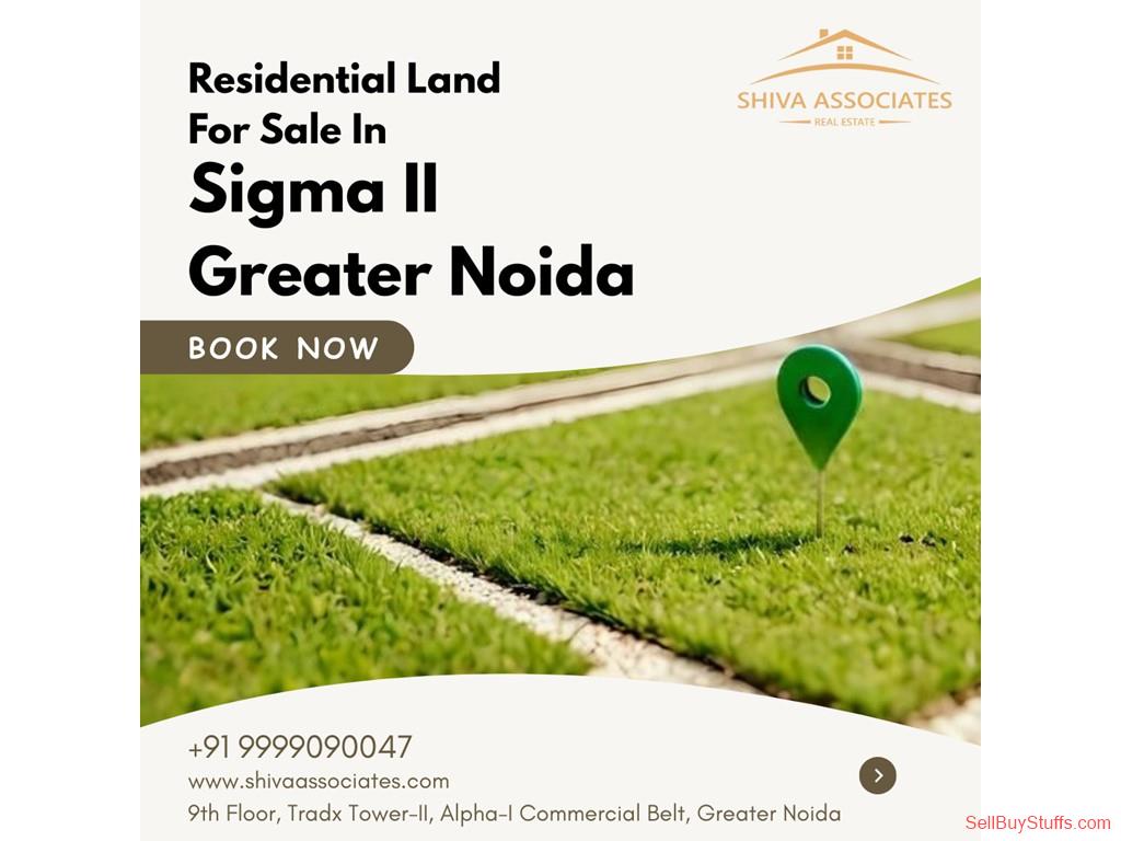 Greater Noida Prime Residential Land For Sale in Sigma II, Greater Noida!