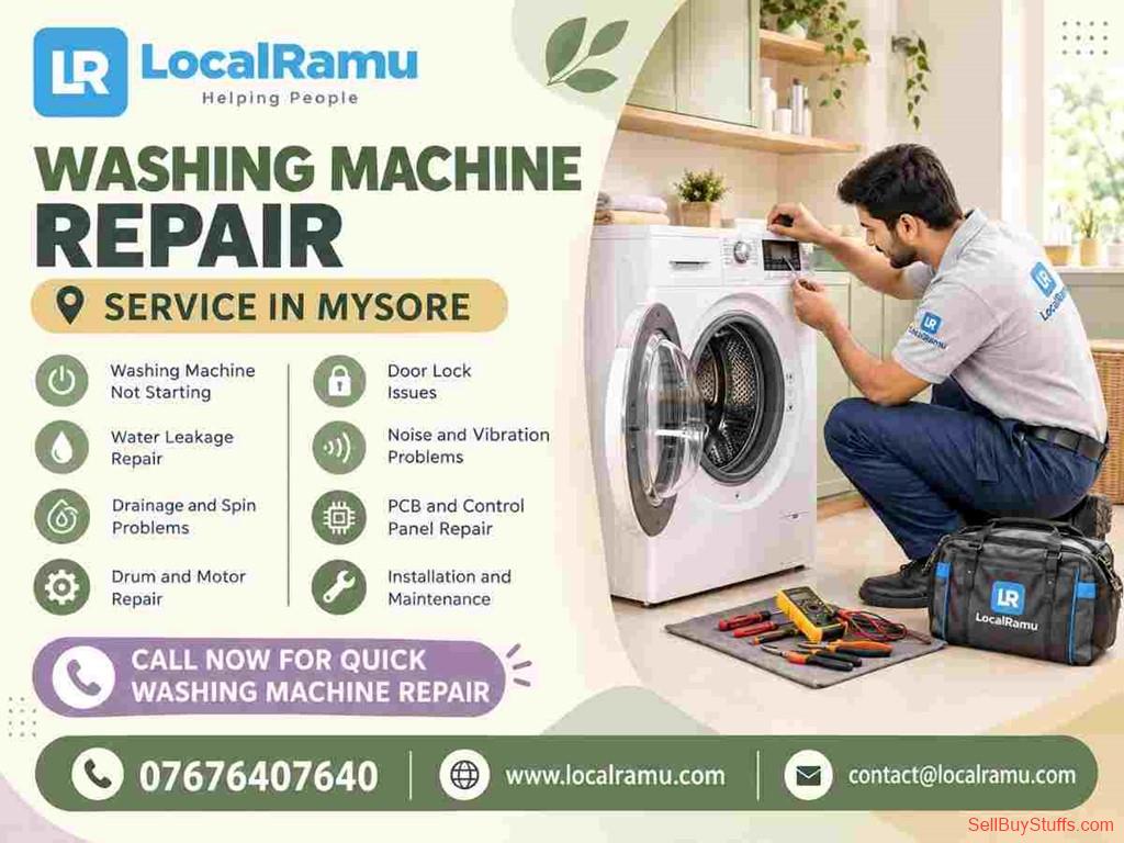 Australia Classifieds Professional Washing Machine Repair in Mysore with LocalRamu