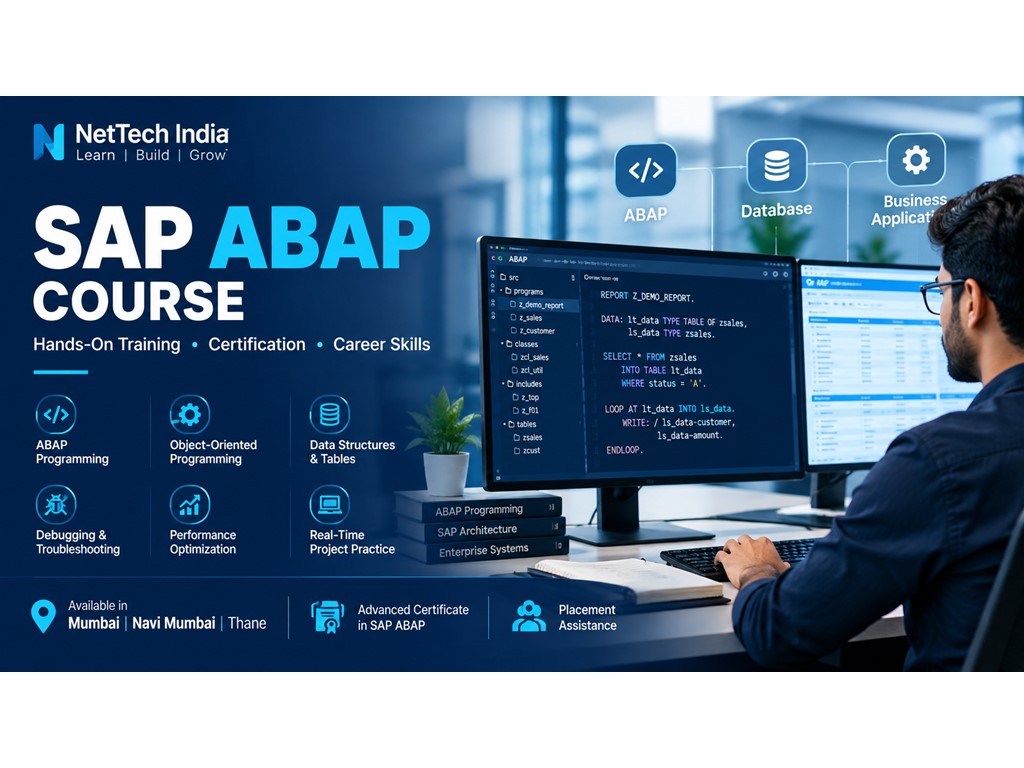 Mumbai Learn SAP ABAP Course in Mumbai | Get Certified – Enroll Now