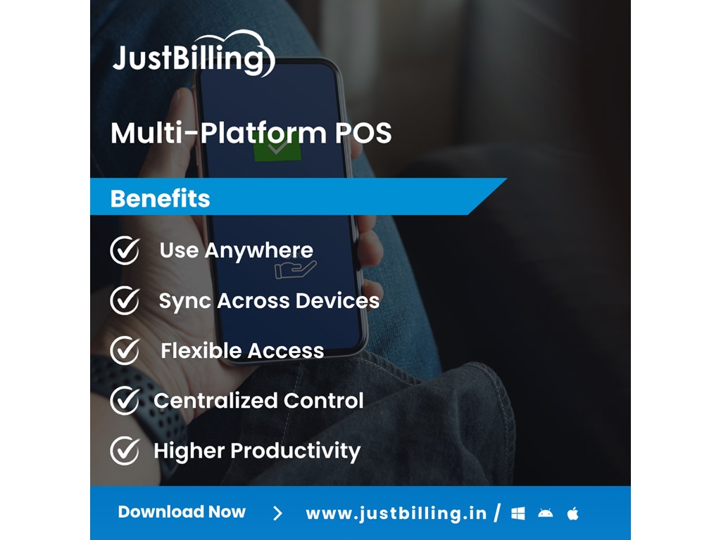 HYDERABAD-TELANGANA Manage Anywhere with Multi-Platform POS (Windows, Android, iOS & Backoffice)