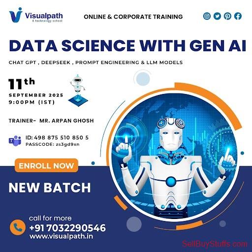 HYDERABAD-TELANGANA Data Science With Gen Ai New Batch Online 