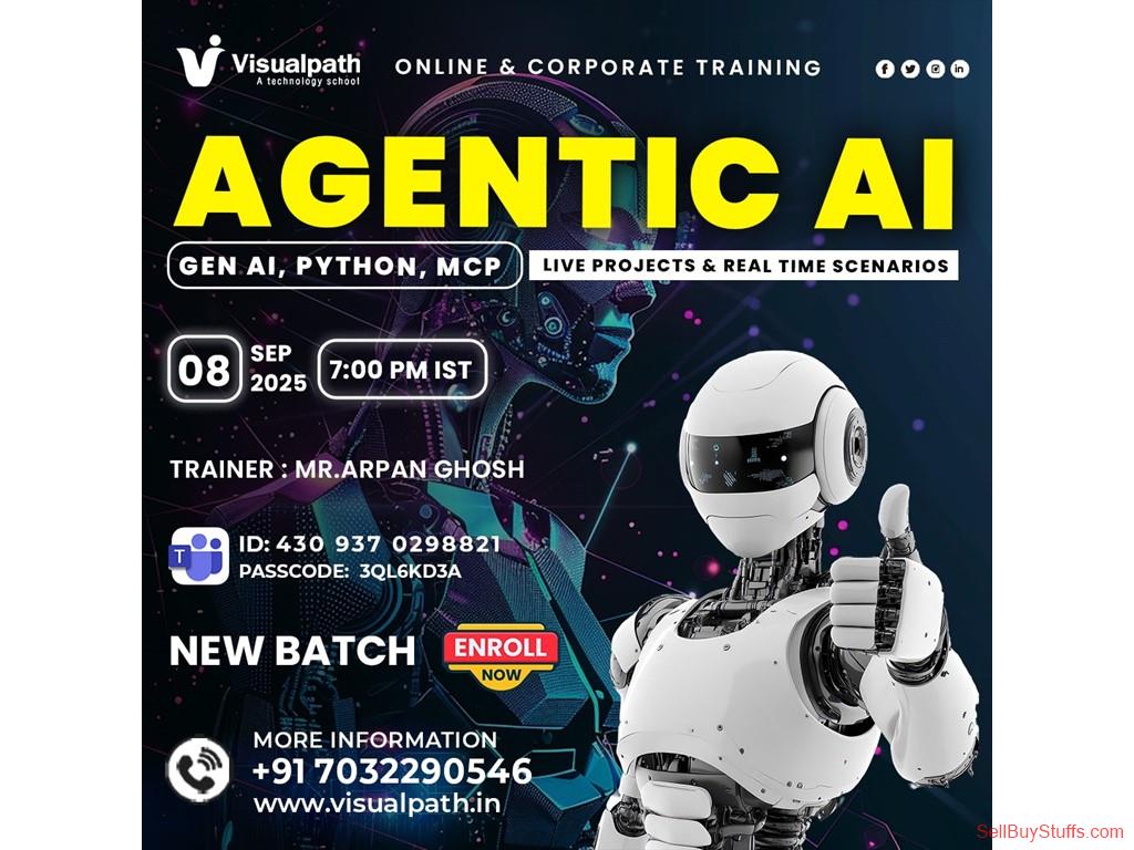 HYDERABAD-TELANGANA Agentic AI Training – New Online Batch 