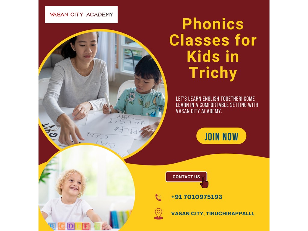 Tiruchirappalli Phonics Classes for Kids in Trichy