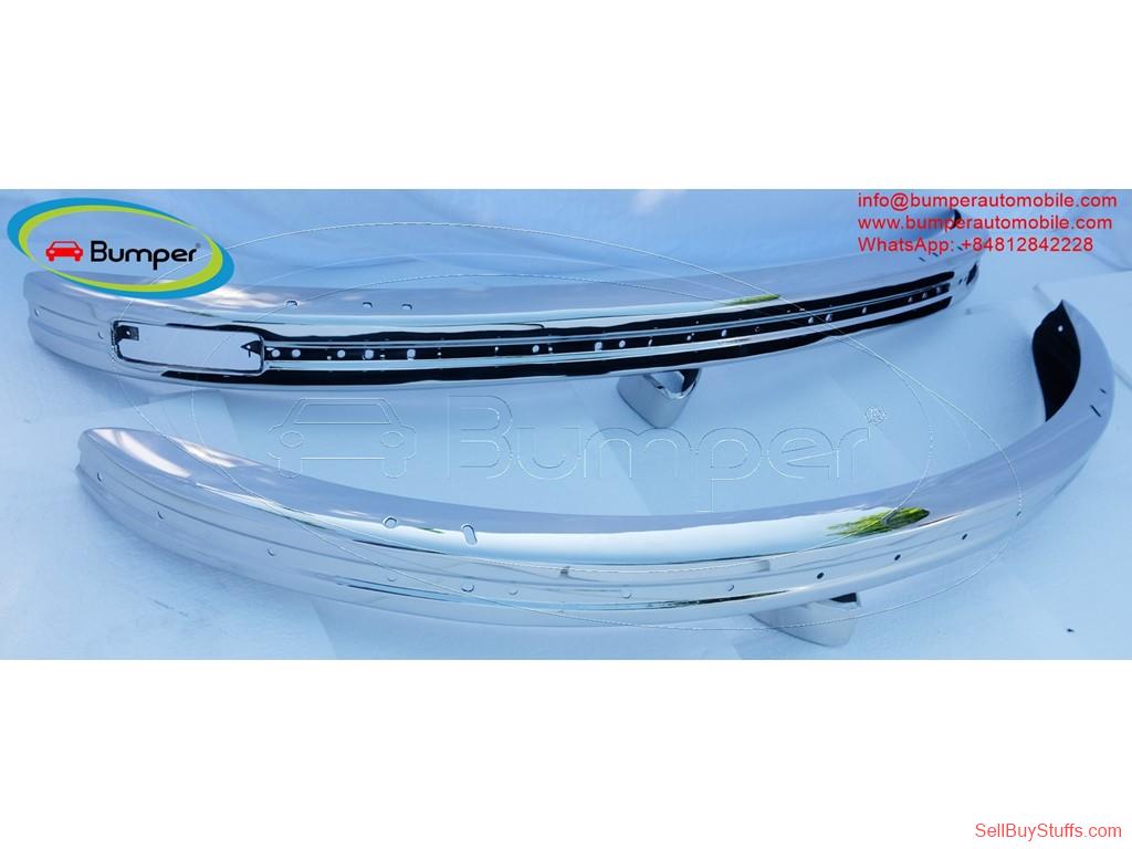 Delhi Volkswagen Beetle bumpers 1975 and onwards by stainless steel  (VW Käfer Stoßfänger satz ab 1975) new1
